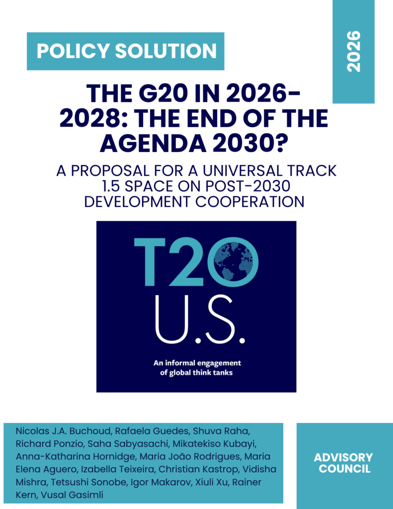 The G20 in 2026-2028 cover